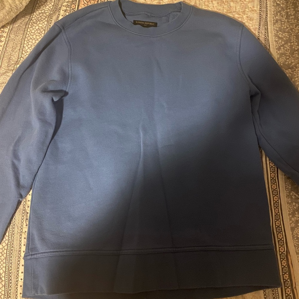 Banana Republic Blue Men’s Crew Neck